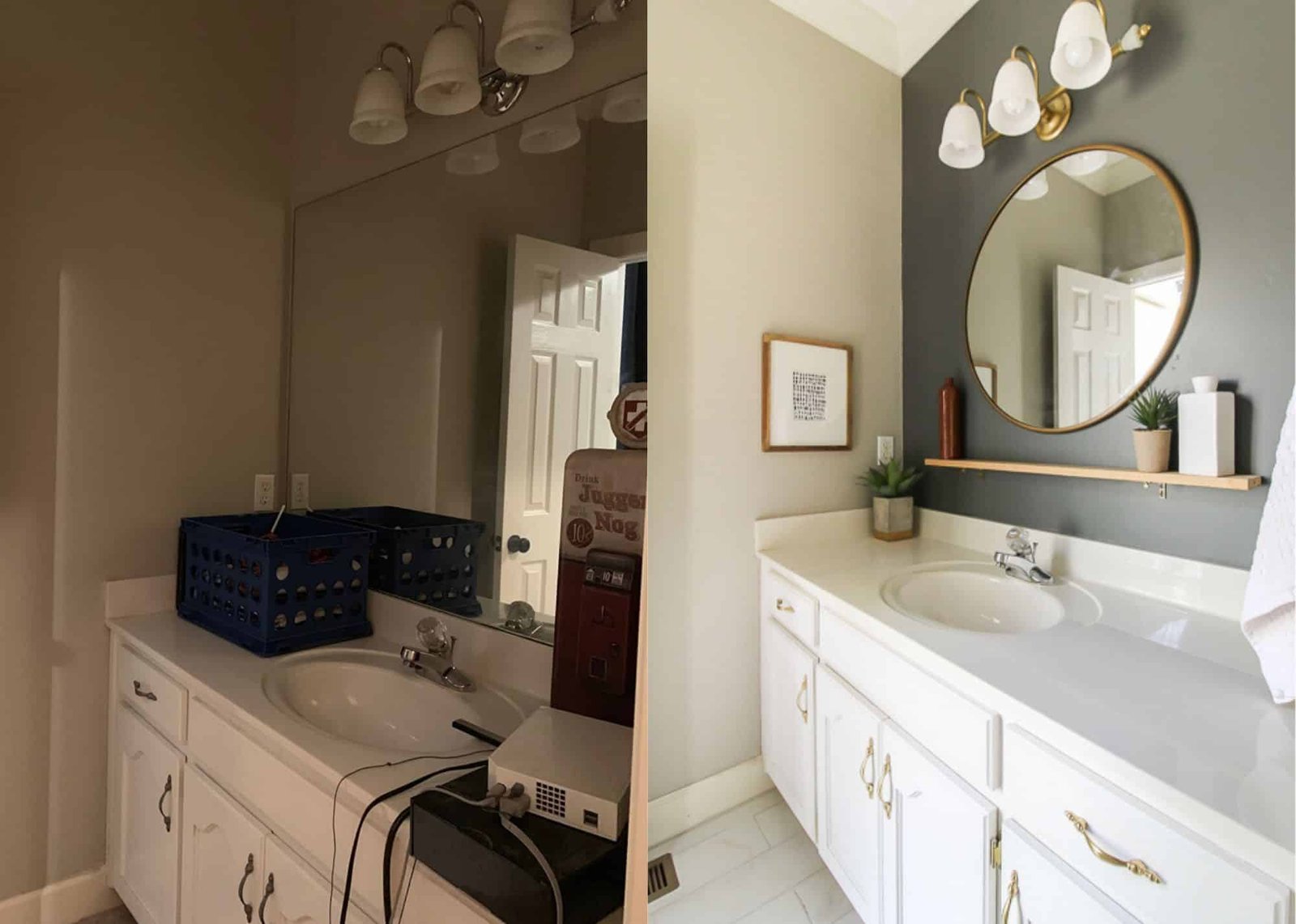 Bathroom before